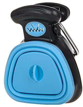 huihuijia Bolsas Perro Recogedor Excrementos Perro Recogedor de Caca para Perros Pet residuos Scoop Pooper Scoop con Mango Caca de Abrazadera de Scoop 11.5,Blue