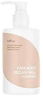 IsNtree Yam Root Vegan Milk Cleanser 220 ml, 7,43 fl.oz | Reiniger mit reichhaltiger und cremiger Textur und schützt die Hautbarriere