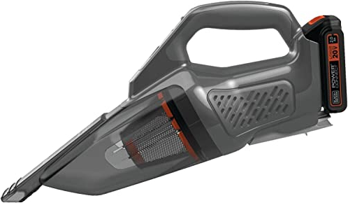 Black & Decker Dustbuster Black, Grey, Orange Bagless