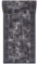 Mazovia rutschfest Teppich Läufer Flur - Modern Geometrische Muster Teppichläufer - Kurzflor Flurläufer für Vorzimmer, Schlafzimmer, Küche - ÖKO-TEX Zertifiziert - Meterware Grau - 67 x 675 cm