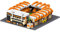 FOCO Officially Licensed Wolverhampton Wanderers FC Molineux 3D Bricks Mini BRXLZ Football Stadium Construction Set - Premier League Model - 1,421 Pieces - Ages 12+ - Sports Merchandise