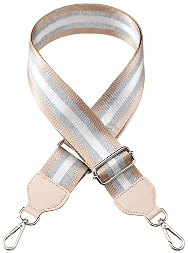 Dresime Taschengurte zum Wechseln 3.8cm Breiter Taschengurt Bunter Schulterriemen für Damen und Herren,für Schultertasche Tragetaschen,Handtaschen und Damen Taschen DIY Zubehör 2