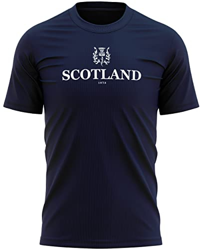 England T-Shirt Herren Rugby Top Tee English Rose Nations Supporter, navy, L