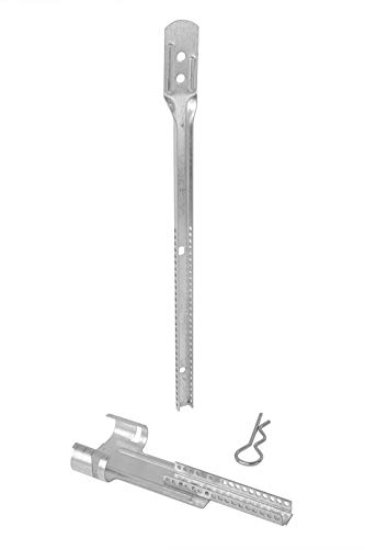 HEXIM Nonius Abhänger für CD 60/27 Oberteil 20cm Trockenbau Rigips Decke abhängen Deckenabhänger (100 Stück Nonius Hänger Oberteil) für Holzlatten