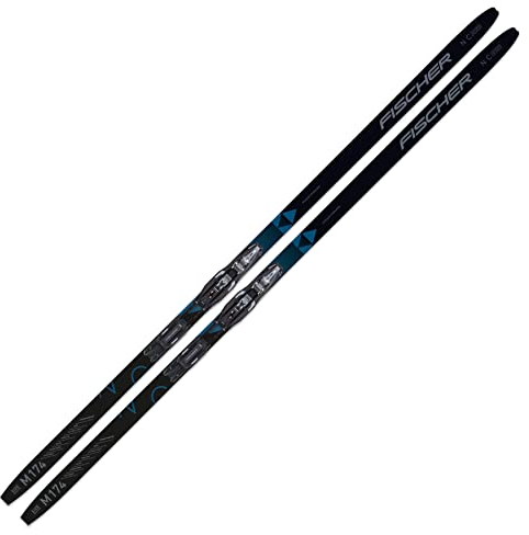 Langlaufski - Langlaufskier Set - Classic Langlauf Ski - Nordic Ski - Fischer Twin Skin Crusier EF Classic - Größe: S (164cm) - inkl. Bindung Control Step IFP (NNN)