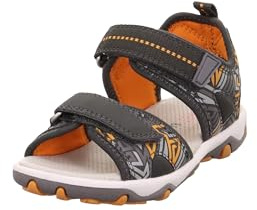 Superfit Jungen Mike 3.0 Sandale, Grau Orange 2000, 31 EU Weit