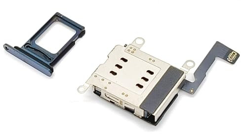 Dual Sim Tray Compatible With iPhone 12 Pro Max Blue Sim Card Reader - 2 Sim Card in 1 Phone