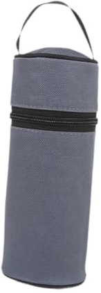 F Fityle Bouteille d'eau sac de transport isolé sac isotherme plus chaud sac isotherme pour lait maternel pochette porte-bouteille d'eau pour voyage plage, gris