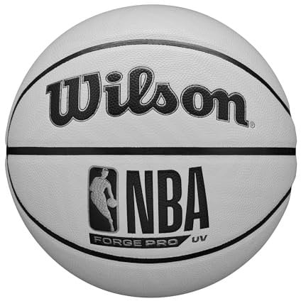 Wilson NBA Forge Pro UV Indoor/Outdoor Basketball, Grün, 7
