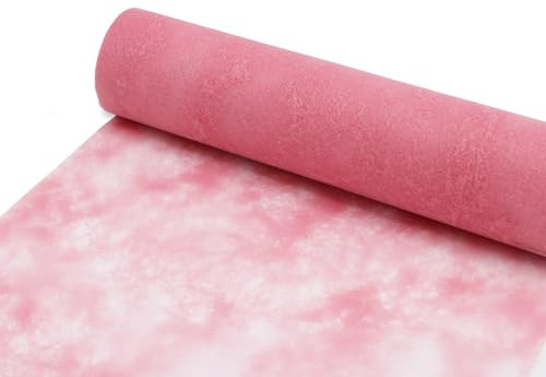 Sizocloud® Tischläufer Tischband (Rosa, 30 cm breit)