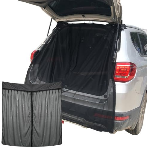 Moskitonetz Van mit Magnetismus, Fliegengitter Auto für Mercedes Vito, Volkswagen Transporter und Volkswagen California,165x210cm Heckklappe Moskitonetz,für Camping Zubehör