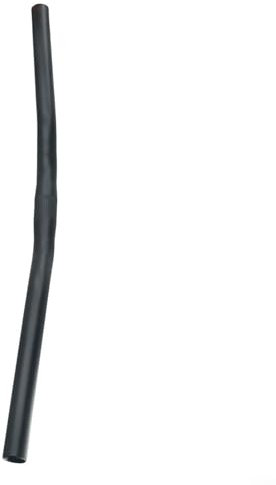 25 4 mm Fahrradlenker, Aluminiumlegierung, schwarz, zusammenklappbar, 520 mm/540 mm (540 mm)