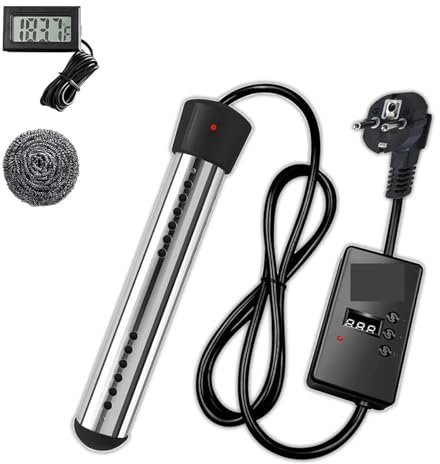 Riscaldamento della piscina, Riscaldatore ad immersione da 2500 W, timer automatico del riscaldatore for piscina, riscaldatore ad immersione for riscaldamento sicuro a piscina, perfetto for la casa