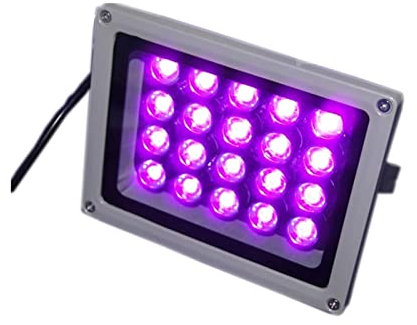 Boîte à lumière UV, LED 405nm 365nm 395nm Gel UV Lampe De Polymérisation Ultraviolet Photopolymérisation Huile Machine D'impression Verre Encre Peinture Écran De Soie Imprimante 3D ,Durcissement Effic