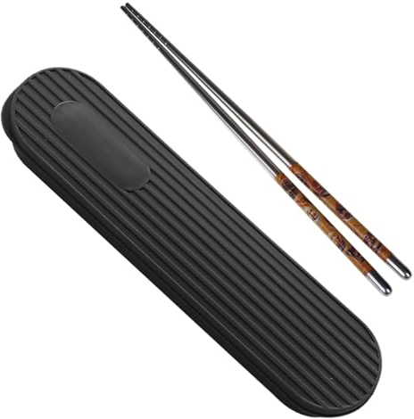Luckxing Étui à Ustensiles de Voyage - Porte-Couverts Portable | Organisateur Antipoussière pour Voyage Camping Randonnée École Travail Résidence