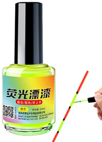 Fishing Float Paint - 20ml Fishing Buoy Paint Waterproof Design | High-Visibility, Lure Paīnt, Reflective Buoy Repair Coating For Anglers, Bait Floats, Fišhing Gear Maintenance