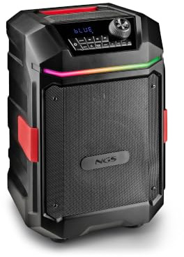 NGS Wild Bash Compact Compatible con Tecnología Bluetooth, LED