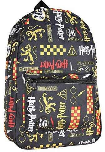 Harry Potter Zauberwelt Hogwarts Schule Laptop Rucksack