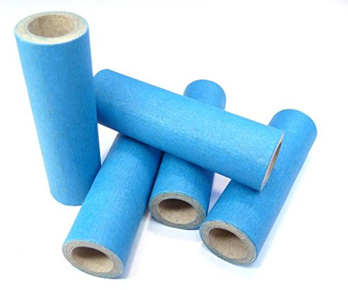 10x15x50mm Papphülse, Blau, parallel gewickelt, extrem fest, pyro paper tubes, Papierhülse, cardboard tubes, verschiedene Stückzahlen verfügbar (50)