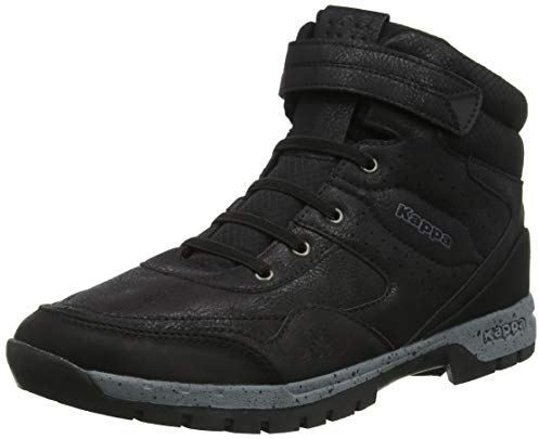 Kappa Unisex Kinder Sneaker High Top Stylecode 260732T 1116 schwarz, Schuhgröße:38 EU