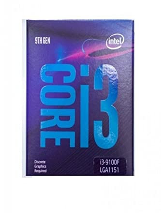 INTEL Micro Core I3-9100F 3,60/4,20GHZ LGA1151 9ªGEN C/Ventilatore Box