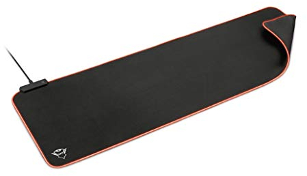 Trust Gaming GXT 764 Glide-Flex XXL Tappetino per Mouse RGB, Flessibile, Nero