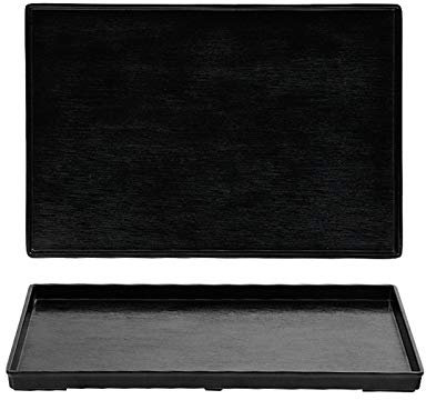 RENSHENKTO - Vassoio per alimenti in metallo, vassoio decorativo per hotel, per servire a casa, colazione e dessert