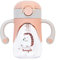 Bunnytoo Toddler Sippy Cup - 240 ml, Spill-Free Learning Cup with Leak-Proof Silicone Spout for 8+ Months, BPA-Free - Apricot