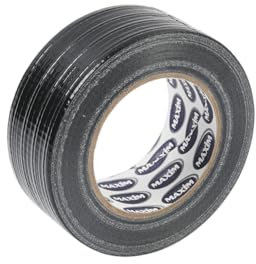 Maxim Black Gaffer Tape - Heavy Duty & Super Sticky Ultra Strong Waterproof Duct Tape, Adhesive Cloth Tape - 48mm x 50 Metres (1)