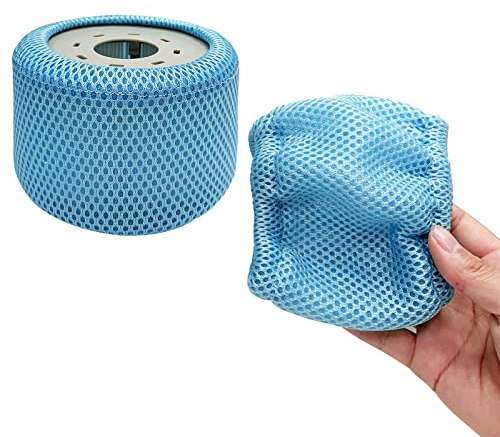 Rhsemi Schutznetze kompatibel für Whirlpools Filter,90 Pleats Sieb Ersatzfilter,Pool Spa Zubehör(2 Stück)