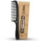 Nimxy Black Wide Tooth Comb for Curls 1 Pc - Curl Comb with Comfortable Handle for Detangling Medium to Long Wet and Wavy Hair - hairdressing & Styling