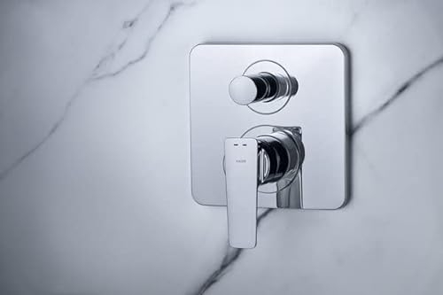 hansgrohe AXOR Citterio E Einhebel-Wannenmischer, Unterputz, 36455820, Farbe: Brushed Nickel