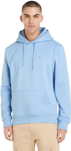 Tommy Jeans Herren Hoodie TJM Regular mit Kapuze, Blau (Moderate Blue), XL