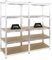 PROREGAL Mega Deal | 2X Schwerlastregal Ragnar | HxBxT 180x90x60 cm | Fachlast 175kg | Verzinkt | Garagenregal Kellerregal Werkstattregal Lagerregal Steckregal