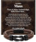 VGWON Armband Herren, Geschenke für Männer, Männergeschenke, Geburtstagsgeschenk für Männer Lederarmband Geschenk für Ihn Freund Ehemann 314