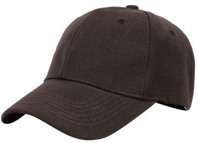 Cord Mütze Herren Utdoor for Choice Cap, modische Baseballkappen für Herren Schirmmütze Herren Mit Nackenschutz (Brown, One Size)