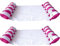 Lot de 2 matelas gonflables, hamacs à eau, hamacs 4 en 1, hamacs flottants pliables, chaises de plage (rose + rose)