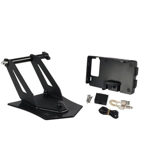 Support Navigation Moto Pour BMW R 1250 RT R1250RT 2021 2022 2023 Support Navigation Pour Moto Support Dispositif Montage GPS Support Adapté Pour Téléphone Intelligent Support GPS pour Moto(USB chargi