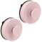 flintronic 2 Stück Rosa Wandhaken, Saugnapf Haken, Saugknöpfe Saugnäpfe, Handtuchhaken Bademantelhaken Ohne Bohren, Extra Stark Badezimmer Haken, ABS Wasserdicht Saughalter, Handtuchhaken