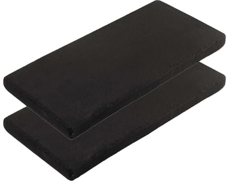 AllSpares Aktivkohlefilter (2 St.) für Dunstabzugshauben geeignet für Novy Monoblock 98002 (370x149x20mm)