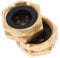Yardenfun 2Pièces Bouchons de Tuyau Arrosage Laiton de Étanchéité pour Robinet Tuyau Utilisation Simple Polyvalente pour Jardin Extérieur