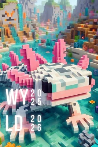 Schülerkalender 25/26 Axolotl: Schülerplaner 25/26 Axolotl: Hausaufgabenheft 2025/2026 Axolotl, Wochenplaner für Teenager, A5, 40 undatierte Wochen, ... Motivationen, komplett in Farbe
