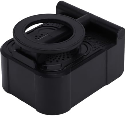 Jectse Verstellbarer Magnetischer Telefonhalter, Lautsprecher, Drehbarer Desktop-Ständer mit 9D-Panorama-Sound-Powerbank für Arbeit und Unterhaltung