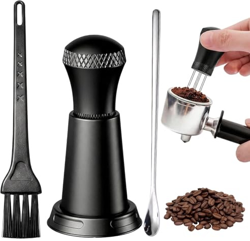 3 PCS WDT Tool, Coffee Distribution Tool, WDT Tool Espresso Set with Coffee Distribution and Espresso Tamper, Coffee Accessories for Daily Espresso Preparation and Professional Barista Training