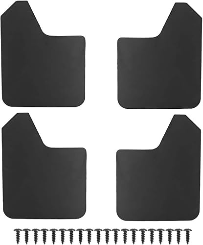Tryagat 4 Pezzi Paraspruzzi Auto Auto-Paraspruzzi per Land Rover Defender 110 (L663), Anteriori Posteriori Paraspruzzi Durevoli Anti-Collisione Parafanghi