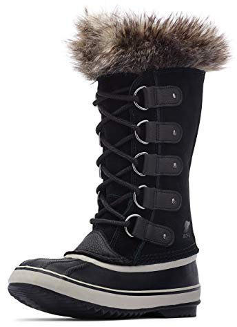Sorel Joan Of Arctic Boot WP, Stivali Invernali, Donna, Black/Quarry 2023/2024, 37 EU