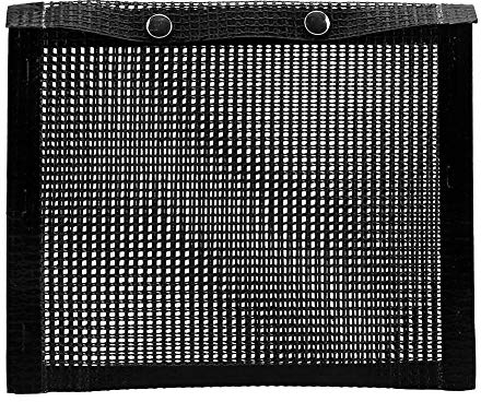 Cafopgrill BBQ-Grill-Netztasche Antihaft-BBQ-Backtasche Hitzebeständige Netztasche Grilltasche Picknick-Werkzeug für draußen(L)