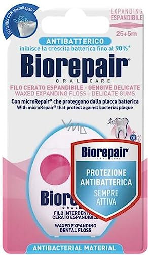 Biorepair Filo Interdentale Espandibile, Menta Fresca, 30m
