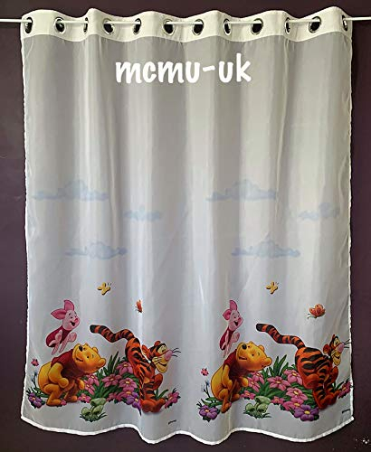 Disney Voile/Gardine Winnie The Pooh Öse Ringe Breite 150 cm x 150 cm Lange