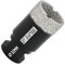 DT-DIATOOL Diamond Drill Bit 32mm Hole Saw for Dry Drilling Tile Porcelain Marble Ceramic Granite